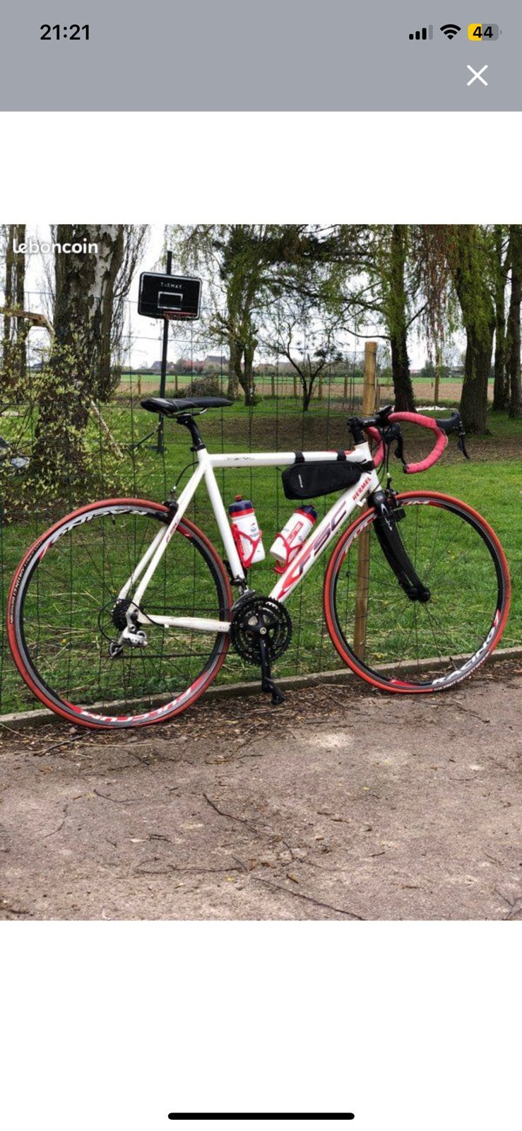 Vends vélo de course Hermel, Fietsen en Brommers, Fietsen | Racefietsen, Gebruikt, Ophalen
