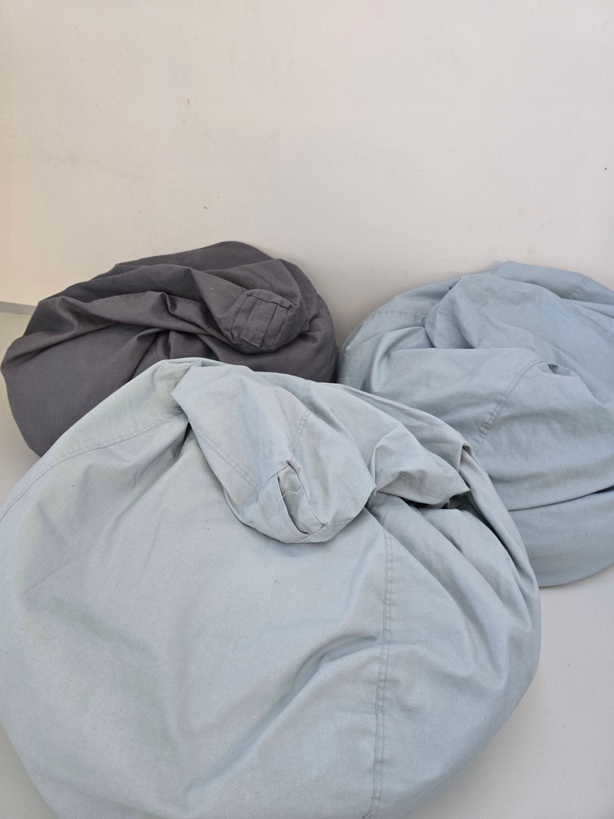 3 comfortabele zitzakken kinderen (setprijs), Ophalen, Blauw