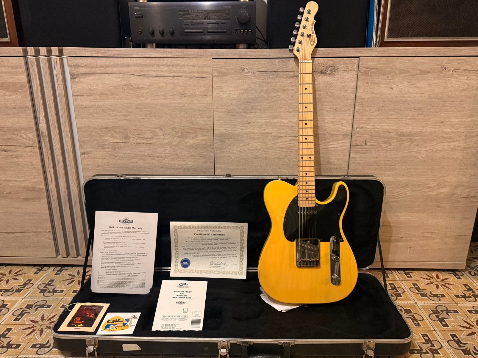 Telecaster by Leo Fender G&L, Musique & Instruments, Enlèvement ou Envoi, Comme neuf, Solid body, Autres marques