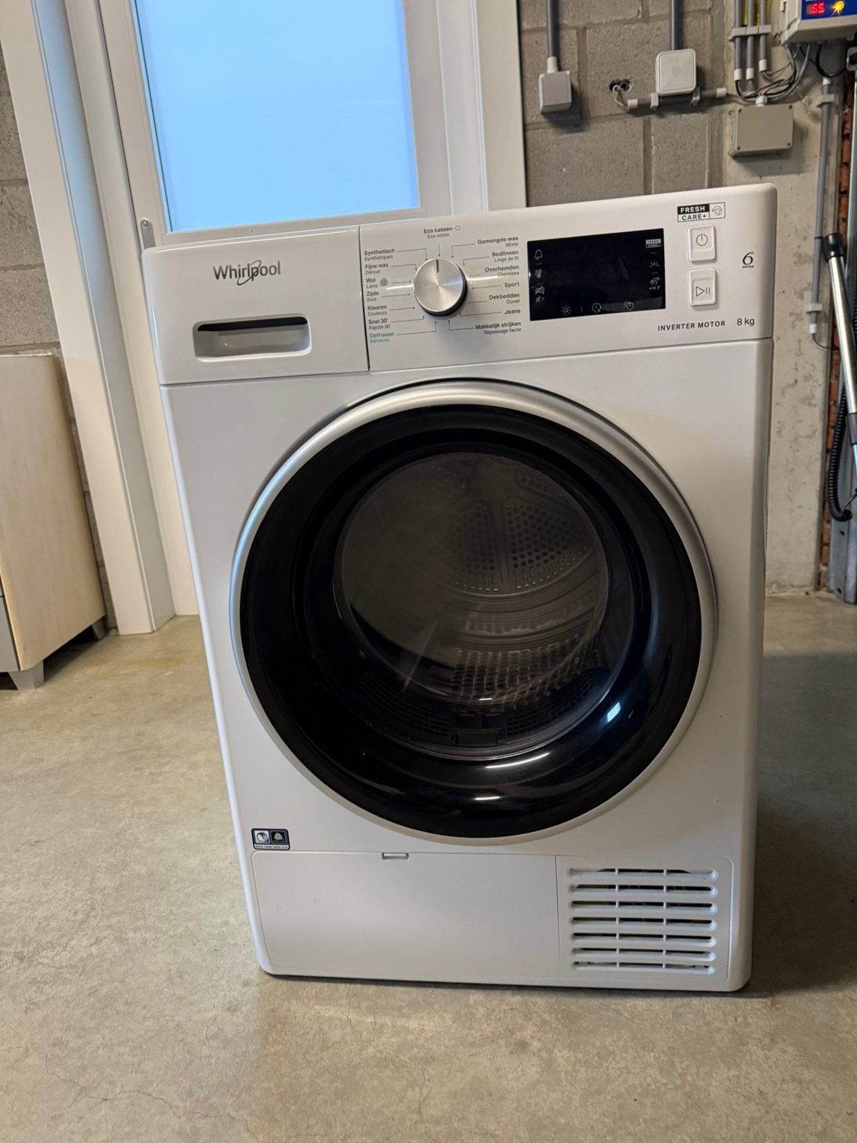 Whirlpool Warmtepomp Droogkast, Elektronische apparatuur, Wasmachines, Ophalen, Zo goed als nieuw