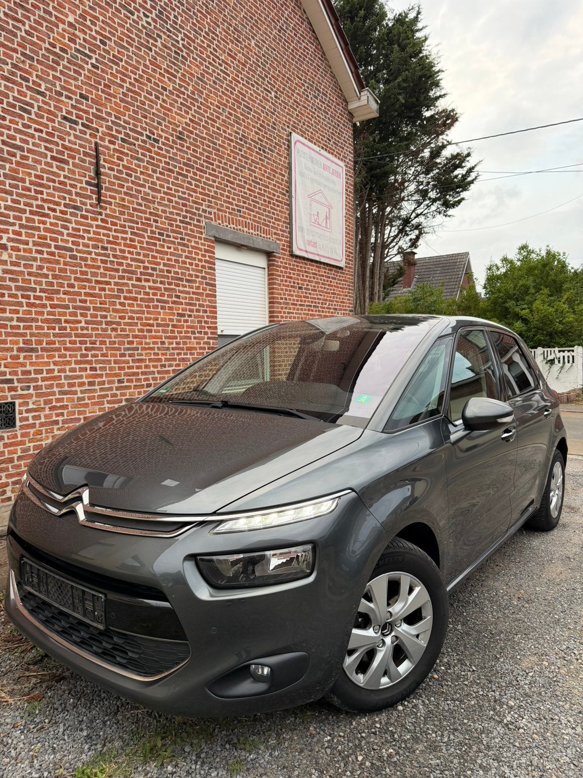 Citroen C4 Picasso 1.6 Benzine - Vol Opties, Autos, Argent ou Gris, Achat, Euro 6, Boîte manuelle