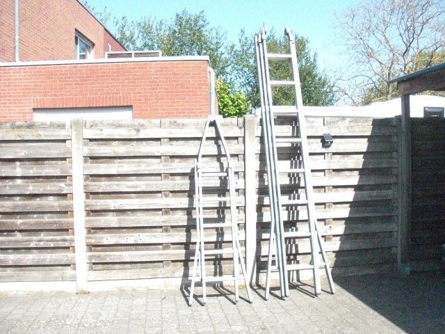 GLAZENWASSER LADDERS, Ophalen, Gebruikt, Ladder, 4 meter of meer