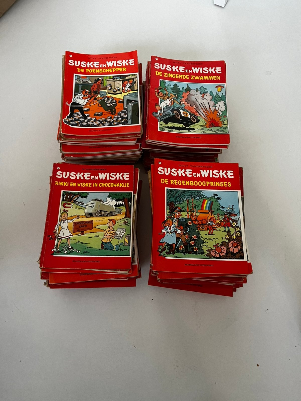 Strips suske en wiske en f.c. De kampioenen, Ophalen, Suske en Wiske, Gebruikt, Boek of Spel