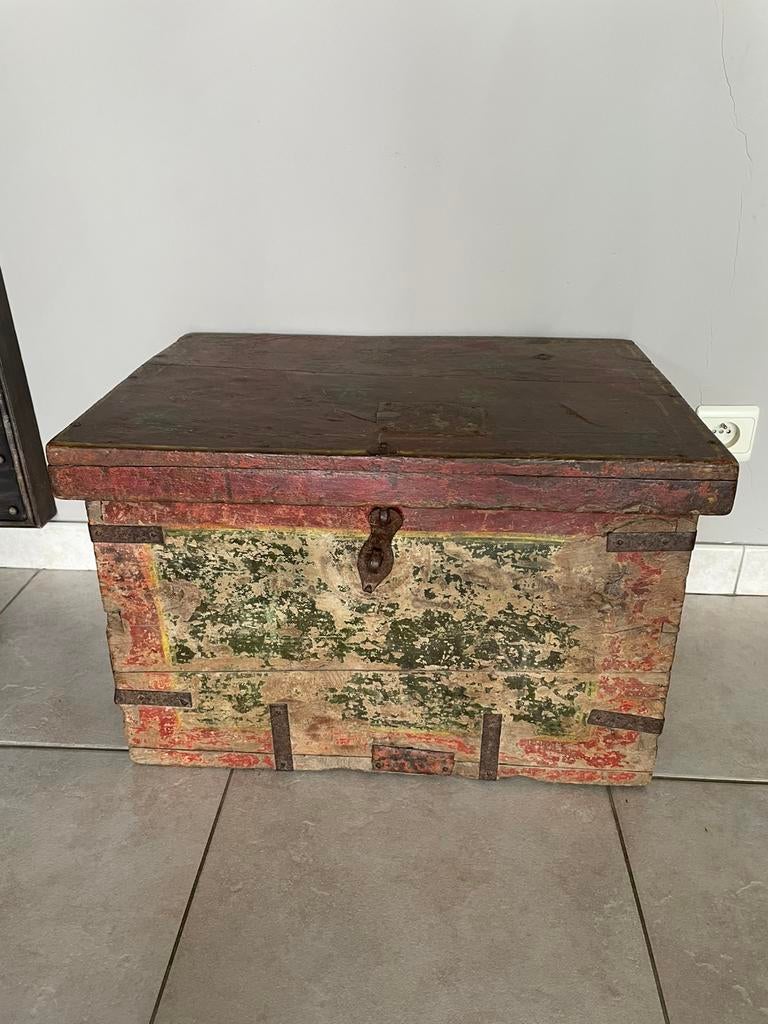 Mooie houten kist, Huis en Inrichting, Ophalen, Zo goed als nieuw