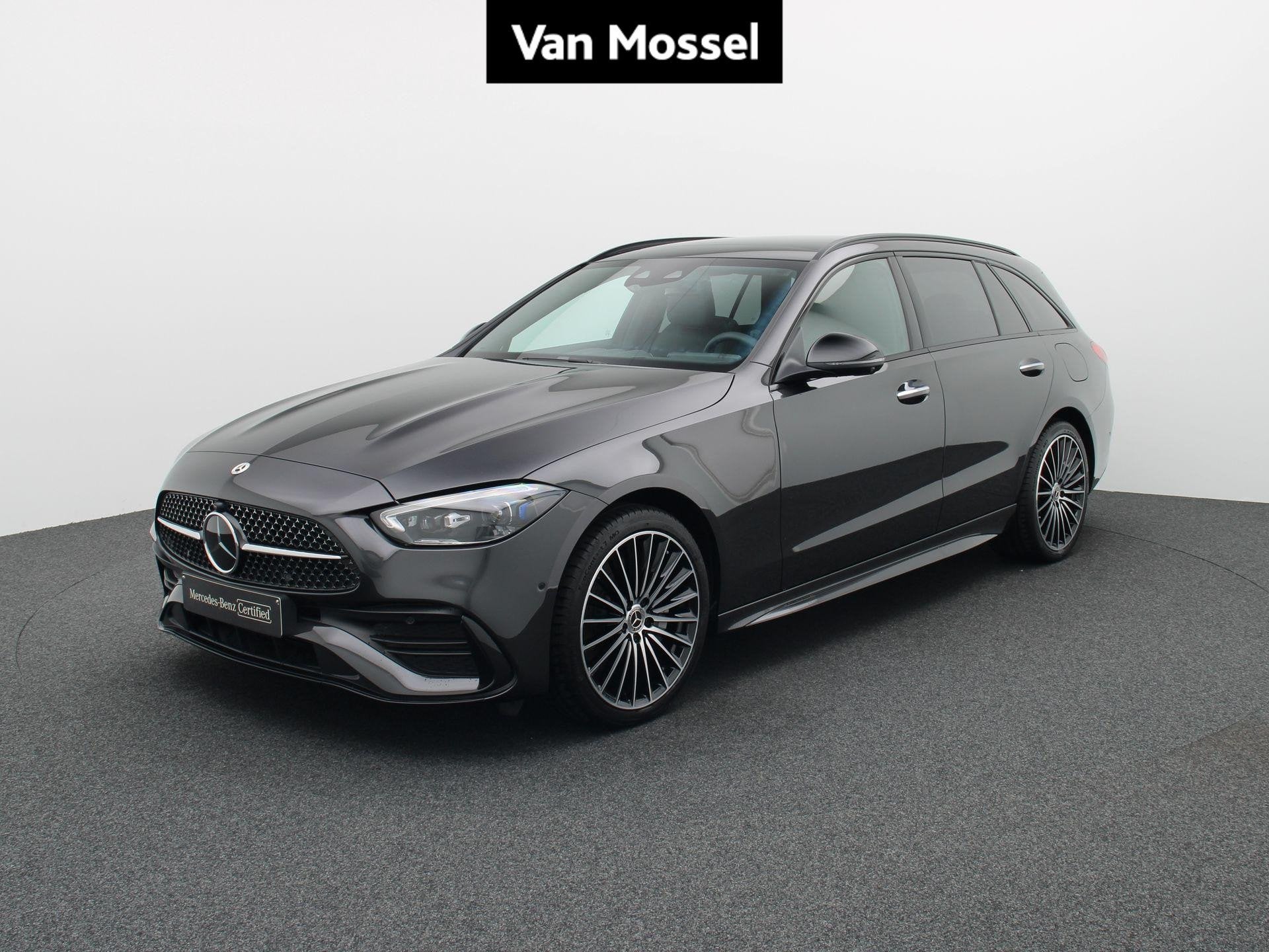 Mercedes-Benz C-Klasse 300 de Break Star Edition + LEDER + P, Autos, Argent ou Gris, Electronic Stability Program (ESP), Euro 6
