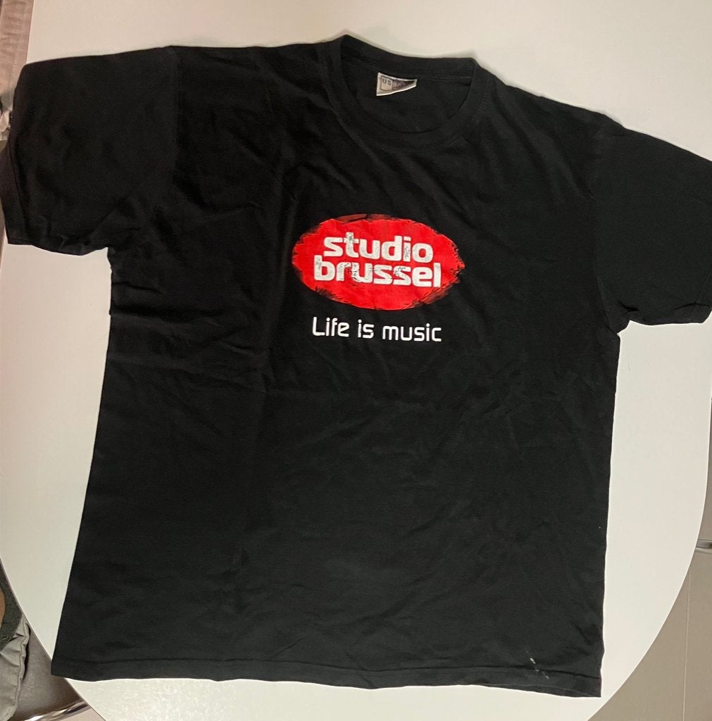 Tshirt Studio Brussel 2016-2019 stubru stu bru, Ophalen of Verzenden, Nieuw, Maat 56/58 (XL)