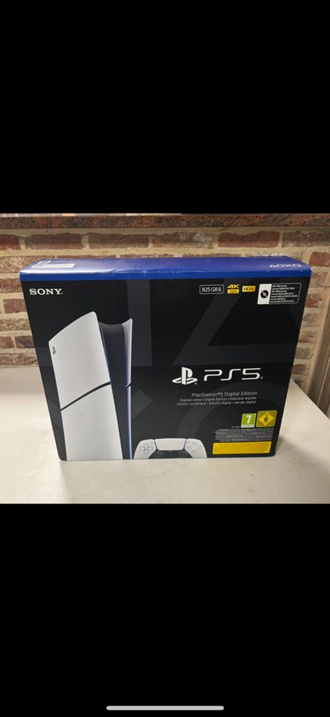 PlayStation 5 digital edition 825gb, Ophalen, Zo goed als nieuw, Playstation 5