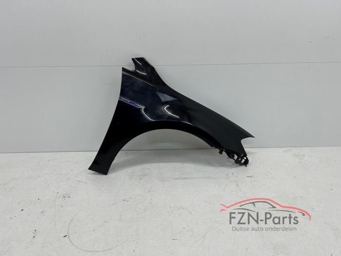 VW Golf 7 5G Zijscherm voorscherm rechts LC9X Zwart, Ophalen of Verzenden, Gebruikt