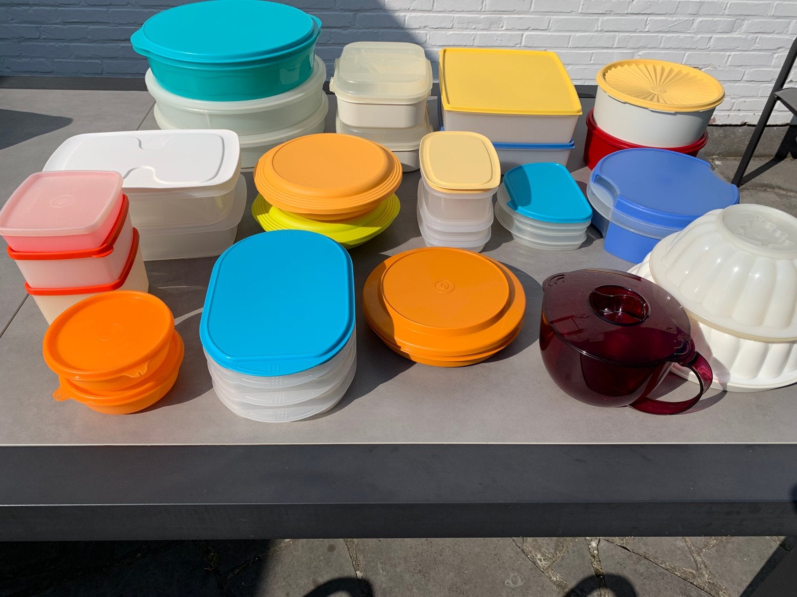 TUPPERWARE - lot, Enlèvement, Comme neuf