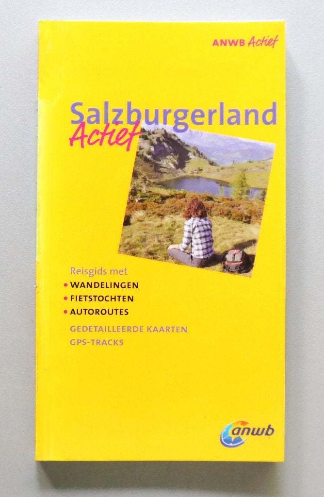 ANWB reisgids  ACTIEF  Salzburgerland, Boeken, Ophalen of Verzenden, Nieuw, ANWB