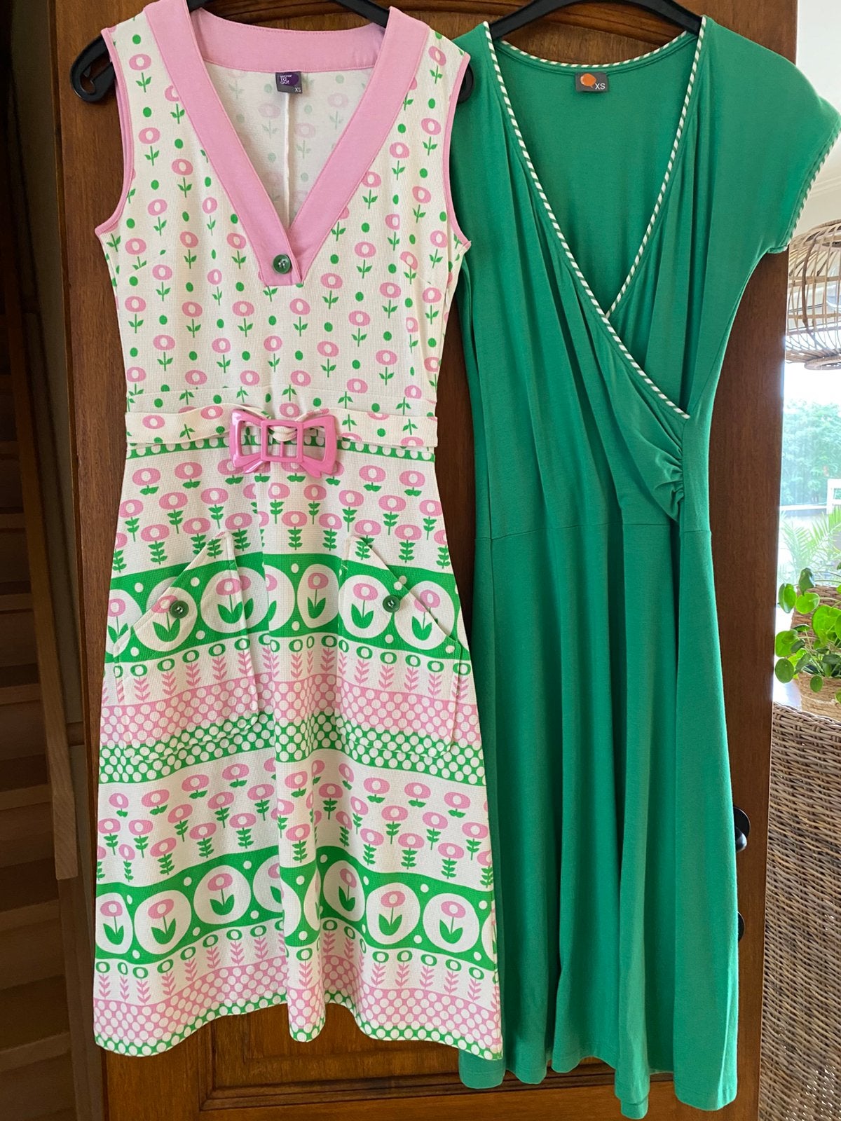 2 zomerkleedjes, Ophalen, Zo goed als nieuw, Maat 34 (XS) of kleiner