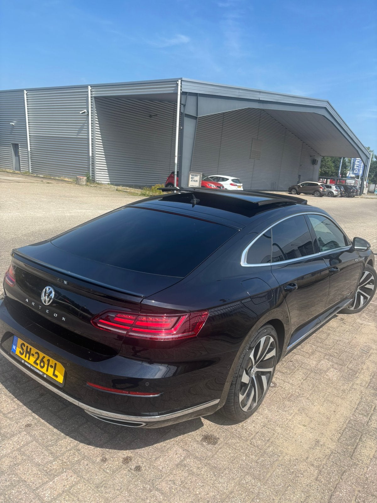 Volkswagen Arteon 2.0 automaat 200pk!, Auto's, Volkswagen, Automaat, Zwart, 5 deurs, Particulier