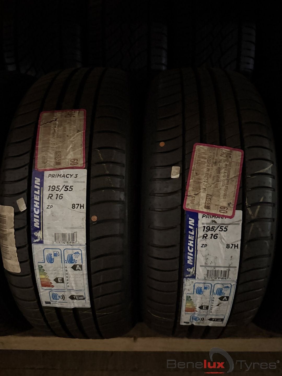 195/55R16 87H Michelin Primacy 195/55 R16 195/55/15 1955516, -, Nieuw, Ophalen of Verzenden, Band(en)