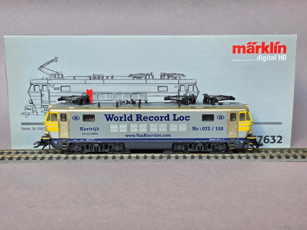 Märklin 37632.801 Reeks 16 ‘World record loc’  !!Zeldzaam!!, Hobby & Loisirs créatifs, Enlèvement ou Envoi, Courant alternatif