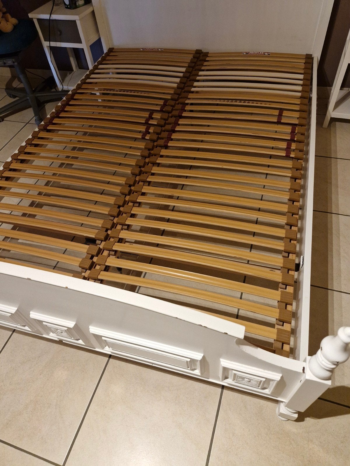 bed 140 x 200 (incl. matras + latoflex) GRATIS AF TE HALEN, Huis en Inrichting, Ophalen, Matras