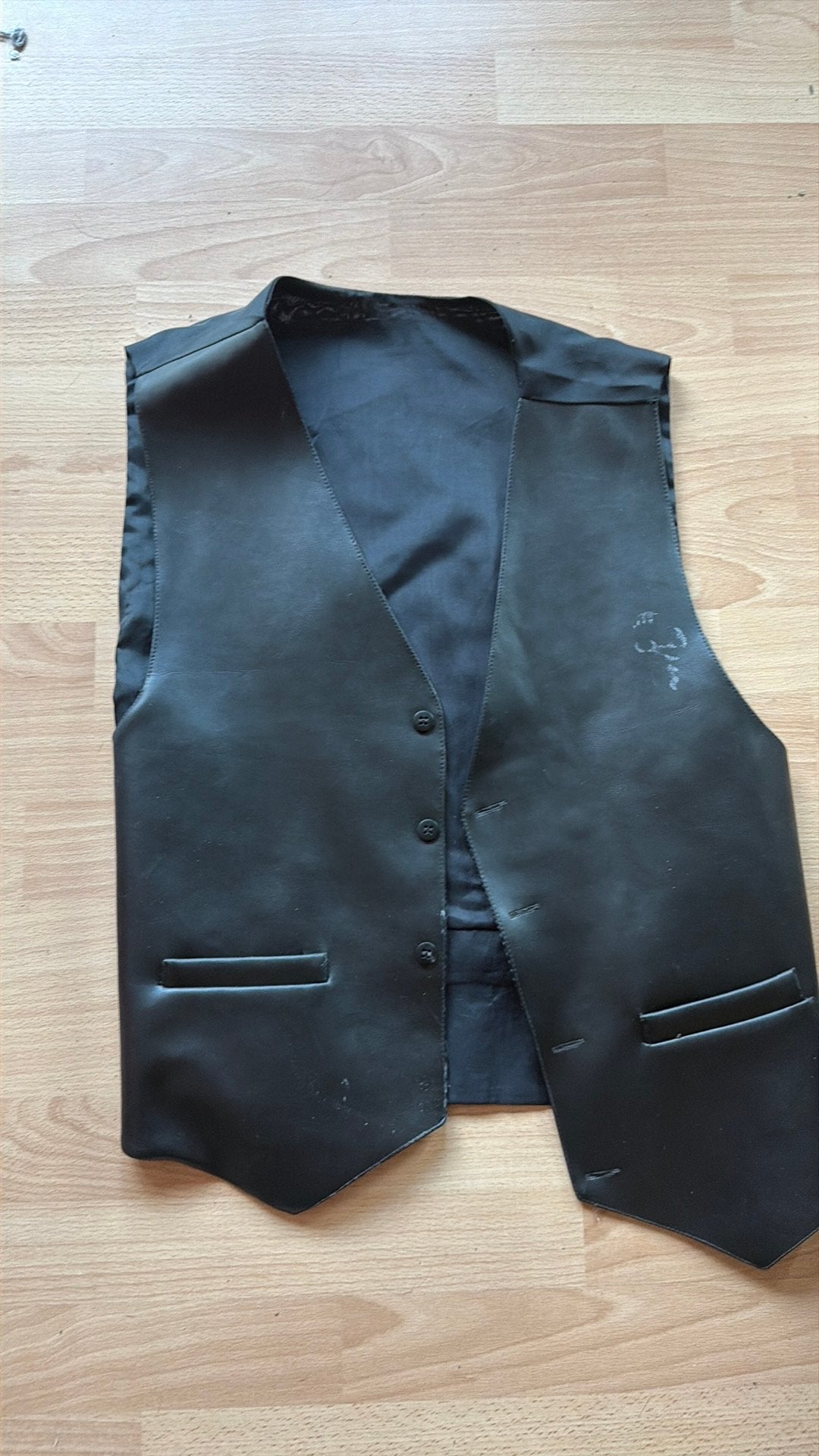 Riem+leren broek+een gilet, Ophalen, Zo goed als nieuw