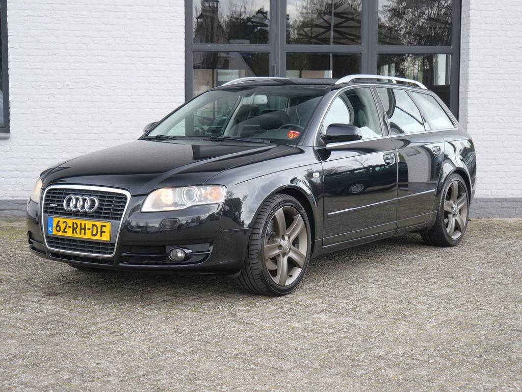 Audi A4 Avant 1.8 Turbo quattro Pro Line ABT Leder Cruise Xe, Auto's, Zwart, A4, Bedrijf, Onderhoudsboekje