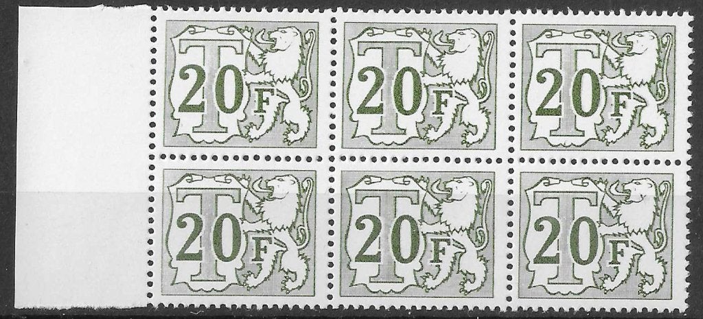 Belgische postzegels  -  TAX 83 P6, Verzenden, Postfris