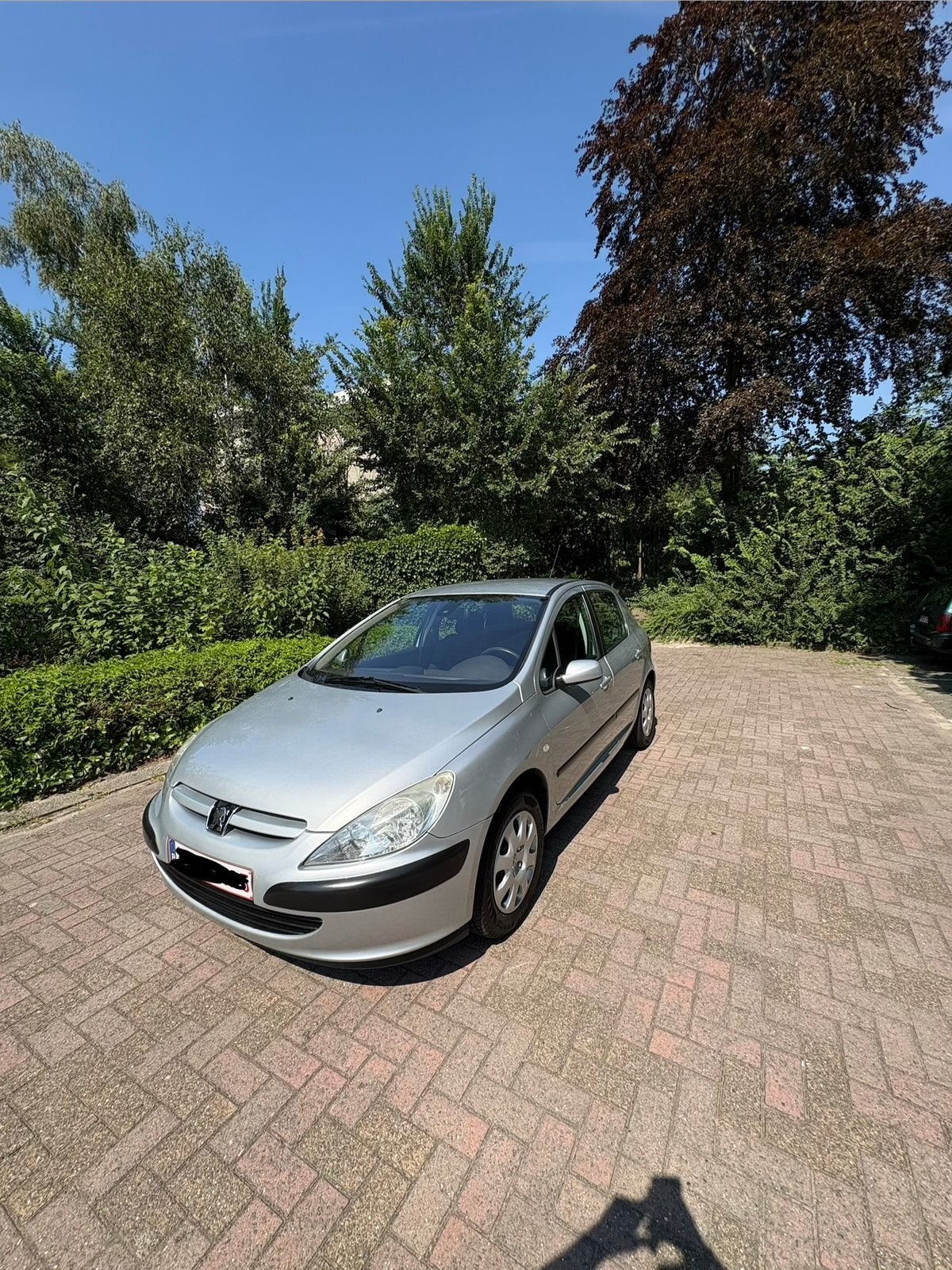 Te koop Peugeot 307 1.4 Benzine 90 pk gekeurd voor verkoop, Voorwielaandrijving, Stof, Zwart, 4 cilinders