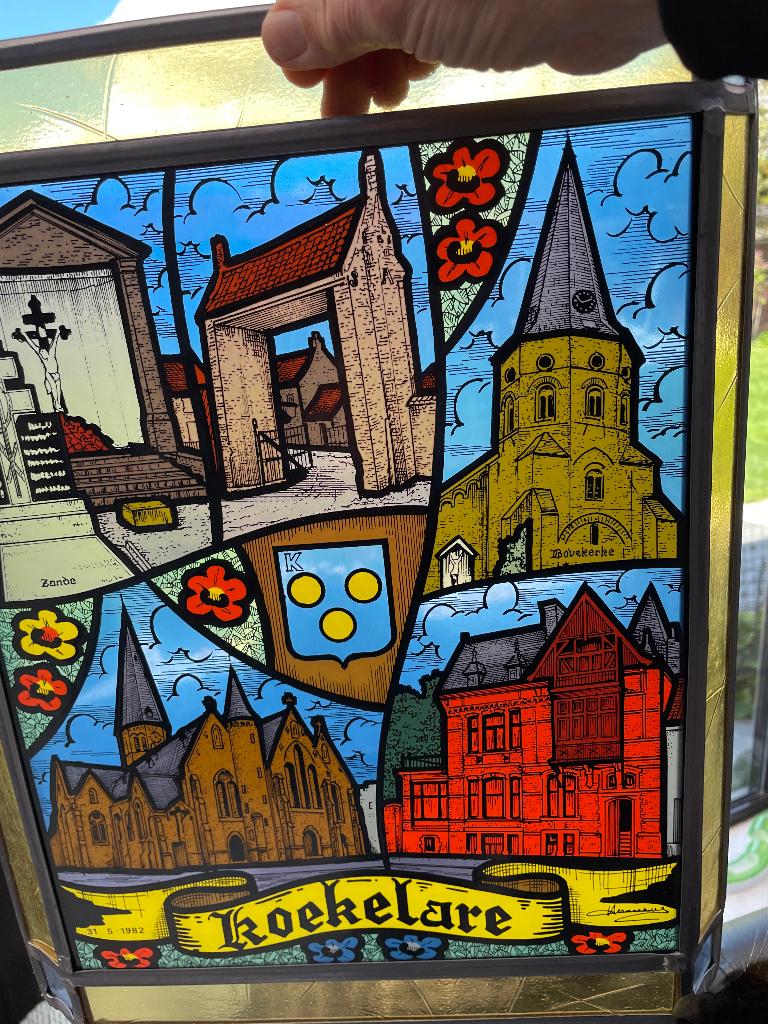 Glas in lood, Ophalen