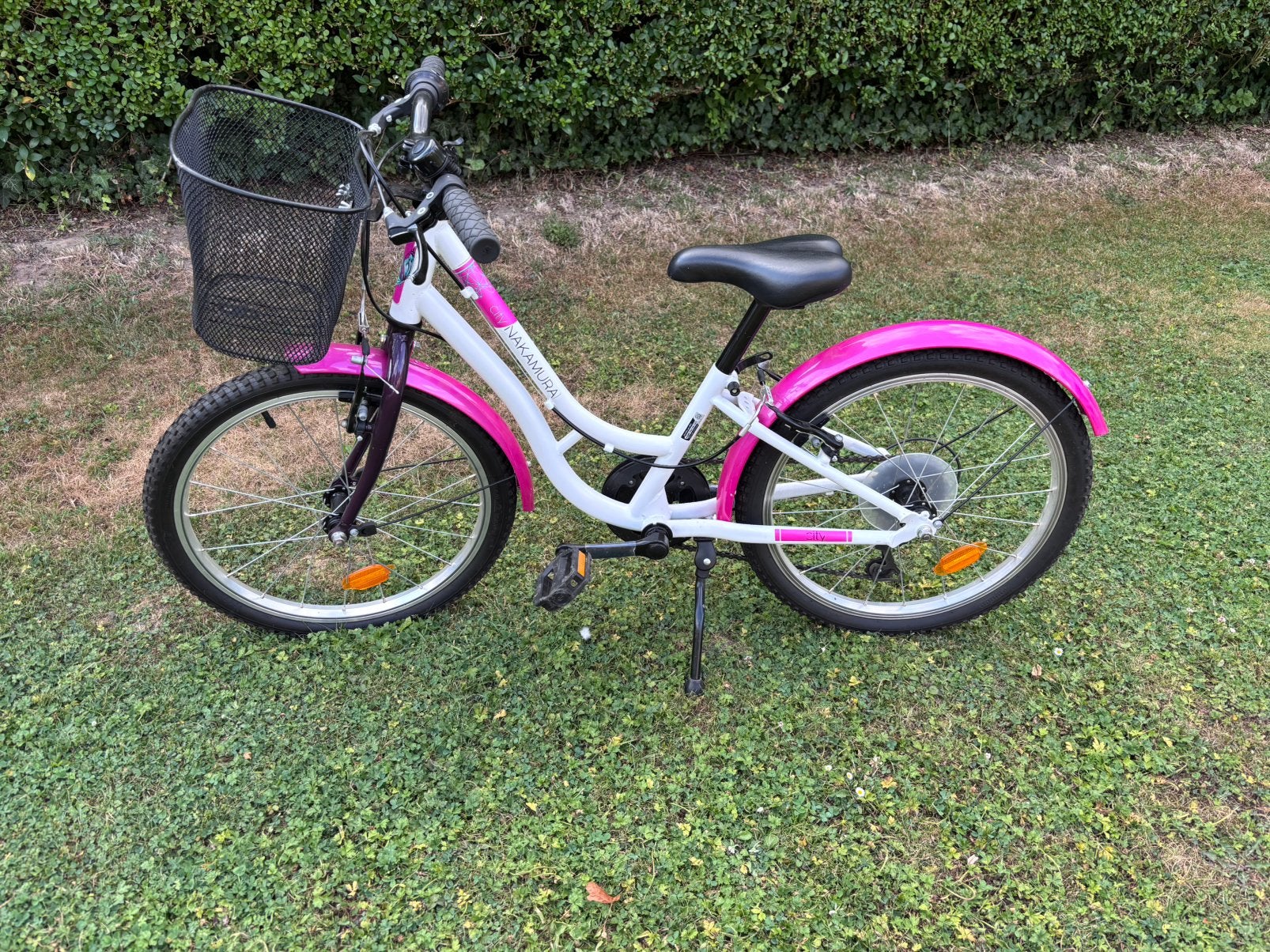 Velo 20 pouces fille Nakamura en très bon état, Vélos & Vélomoteurs, Vitesses, Frein sur jante, Utilisé, 20 pouces