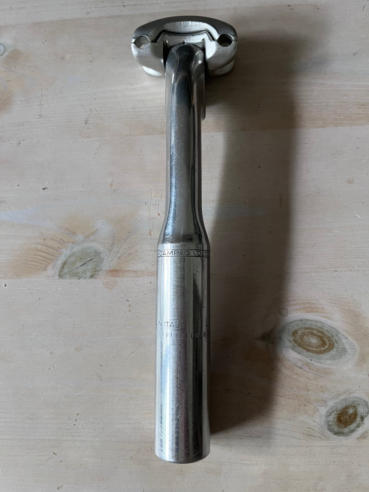 Campagnolo zadelpen 27mm, Vélos & Vélomoteurs, Enlèvement ou Envoi, Acier, Racefiets, Selle