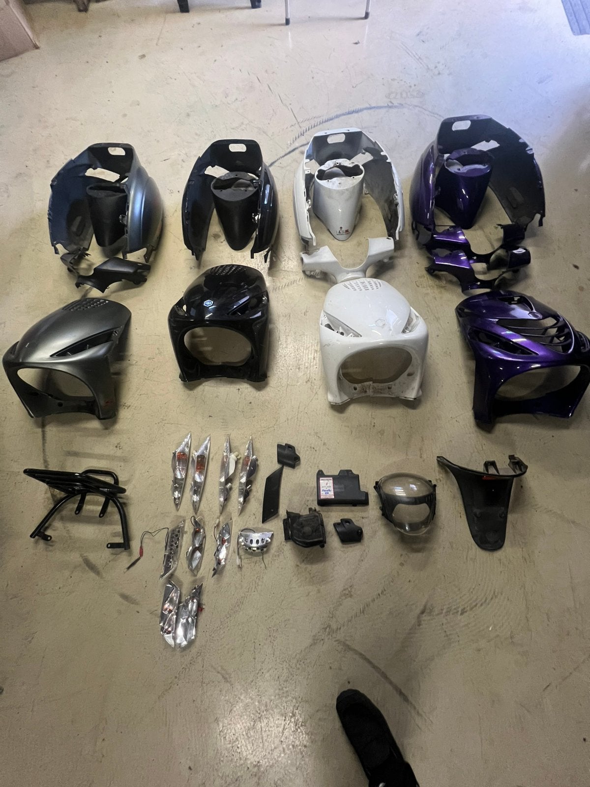 Piaggio zip onderdelen, Ophalen, Zip