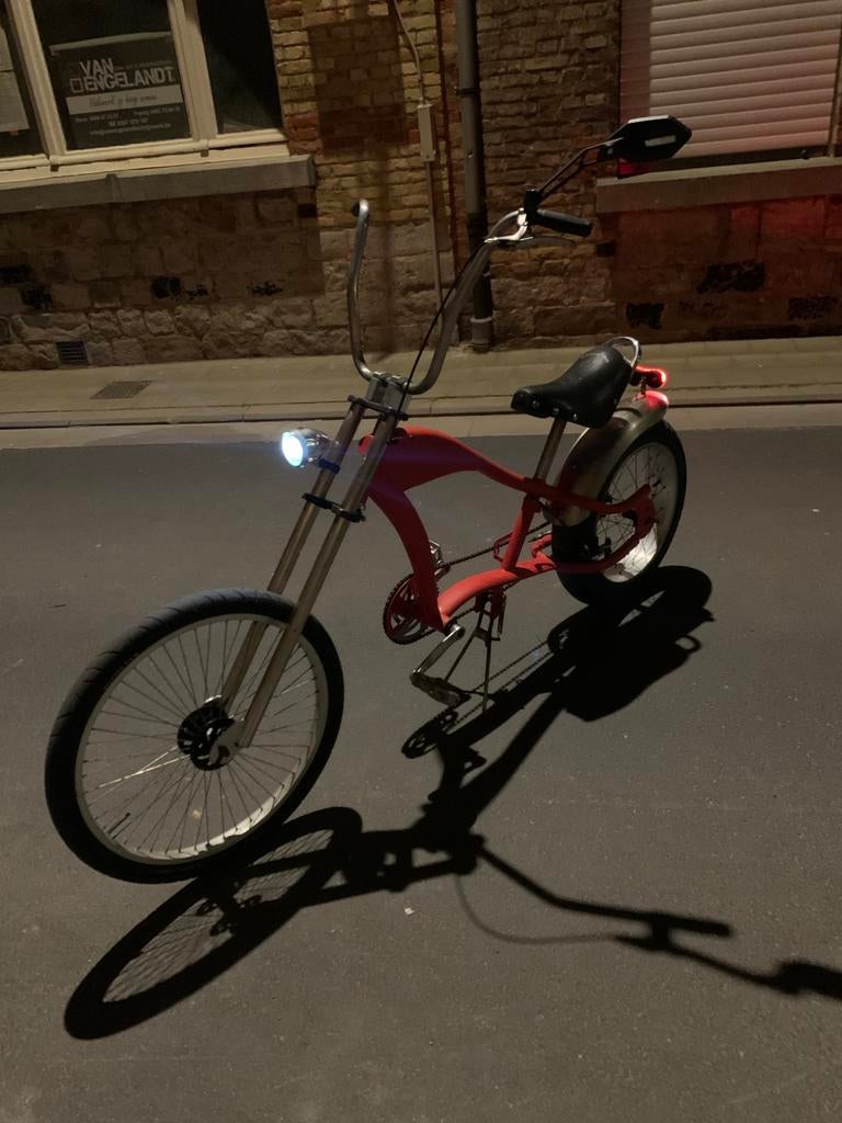 Chopper in nette staat, Ophalen, Gebruikt, Staal, Velgrem