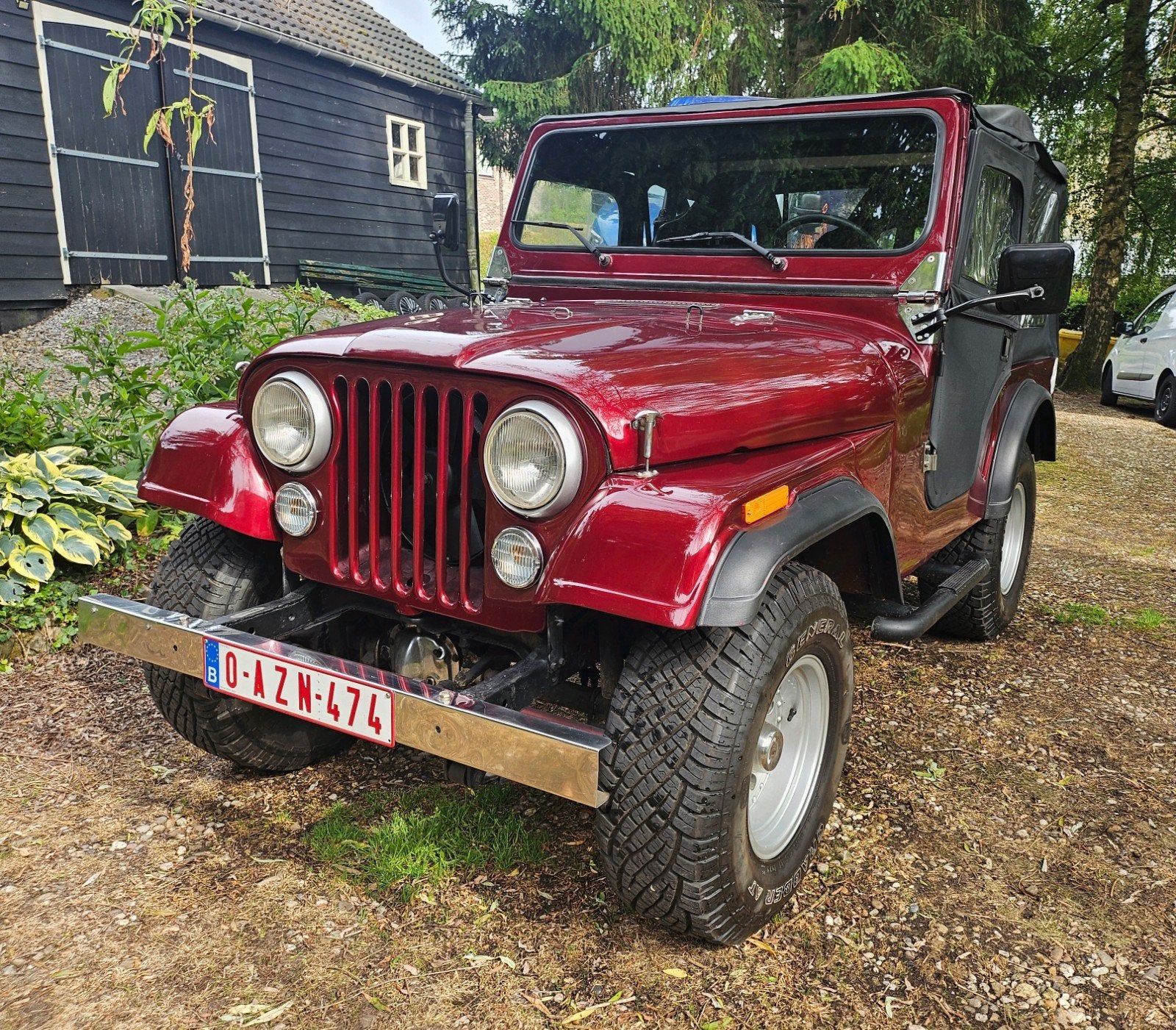 Willys Jeep CJ5 2.8l V6, Auto's, CJ, Leder, Handgeschakeld, Vierwielaandrijving