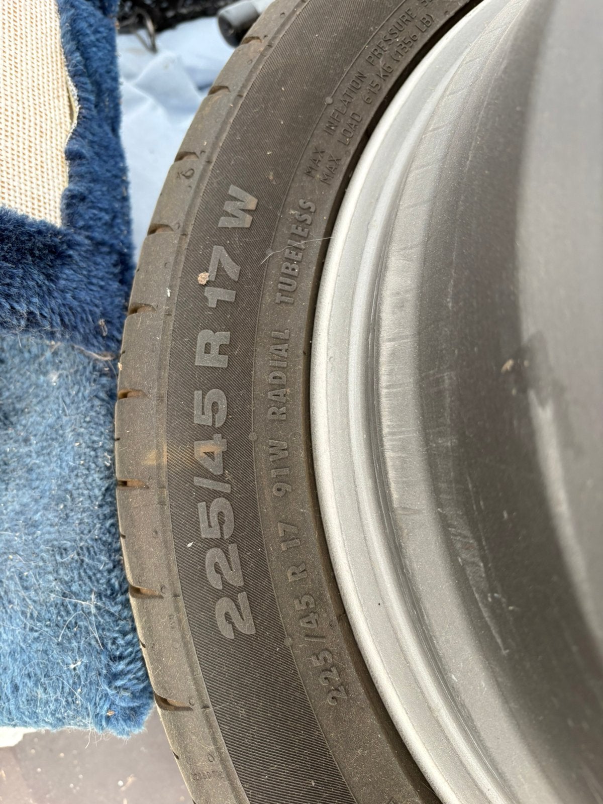 ContiSportContact 5 – 225/45 R17 91W – Zo goed als nieuw, Ophalen, Zo goed als nieuw
