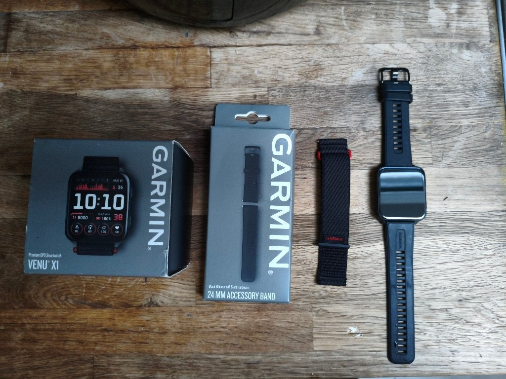 Garmin Venu X1 – nieuwstaat – garantie tot 12/27, Ophalen of Verzenden, Zo goed als nieuw