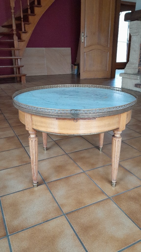 Table de salon basse, Moins de 50 cm, Rond, Enlèvement, Utilisé