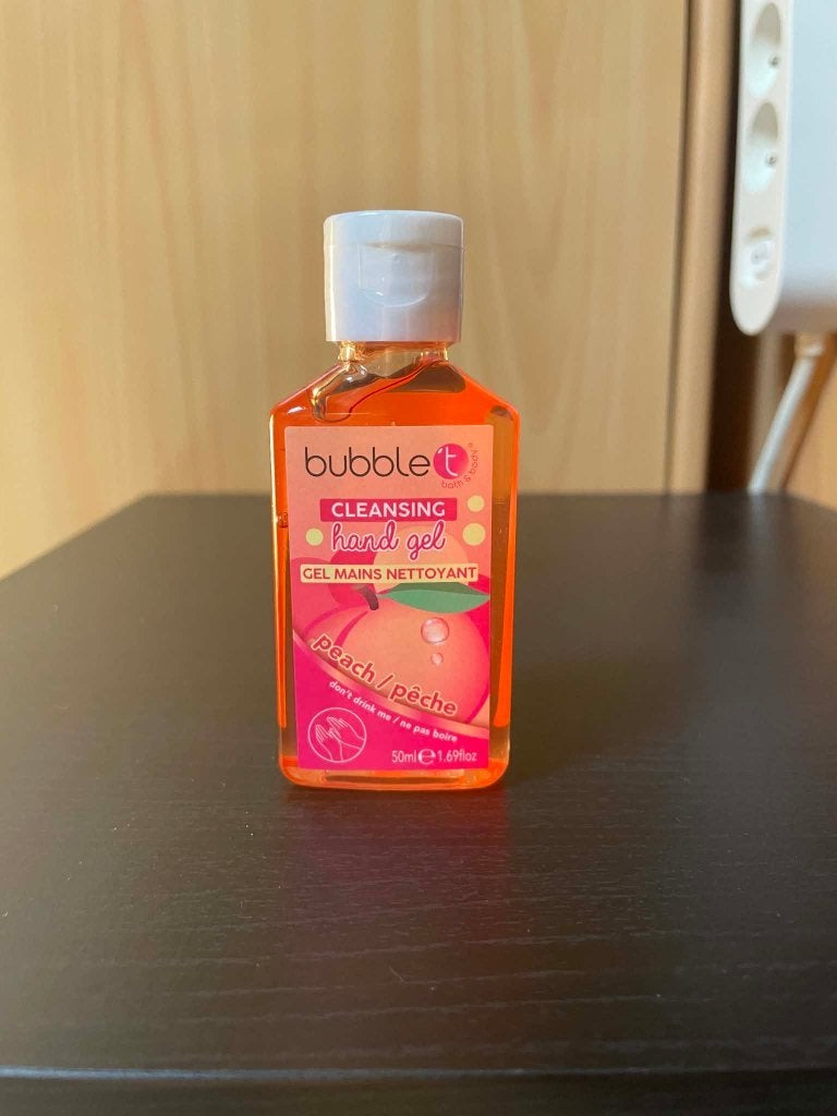 Gel mains Bubble T Peach – Neuf, parfum pêche,  50ml, Handtassen en Accessoires, Uiterlijk | Lichaamsverzorging, Verzenden, Nieuw