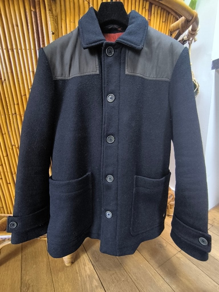 Ben Sherman Plectrum wollen jas/ Donkey Jacket, medium, Kleding | Heren, Ophalen of Verzenden, Gedragen, Ben Sherman, Maat 48/50 (M)