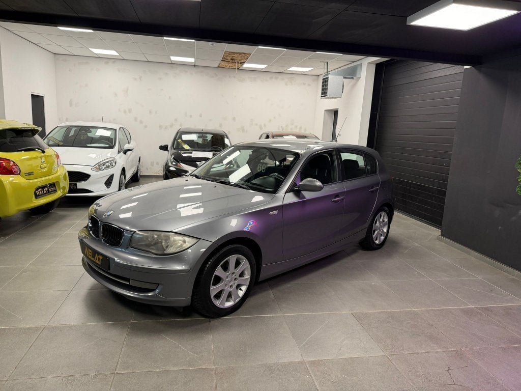 BMW 1 SERI 1.6 LITER BENZINE TOP STAAT, 1 Reeks, Zwart, 1600 cc, Bedrijf