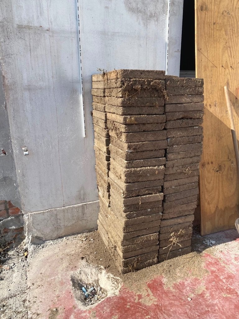 Betontegels, Ophalen, Gebruikt, Klinkers, Minder dan 5 m²