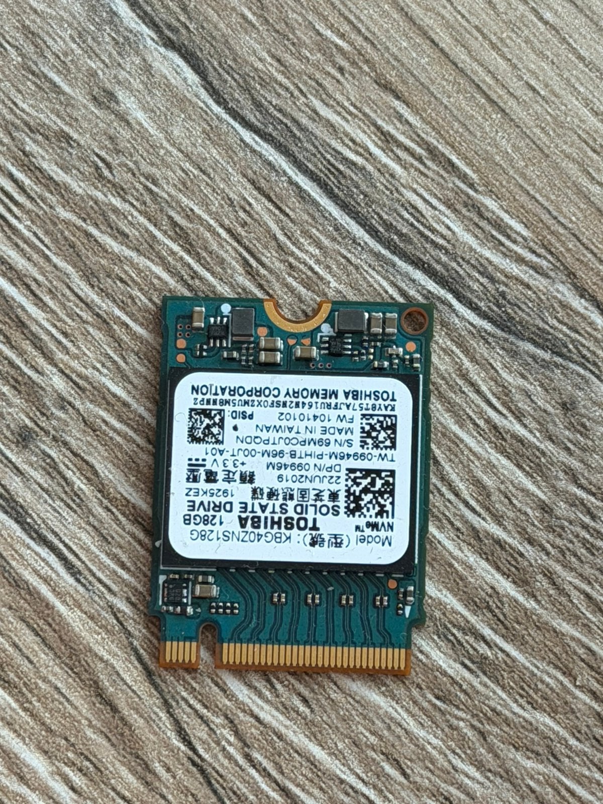 128GB ssd m.2 2230, Computers en Software, Harde schijven, Ophalen of Verzenden, Gebruikt, SSD