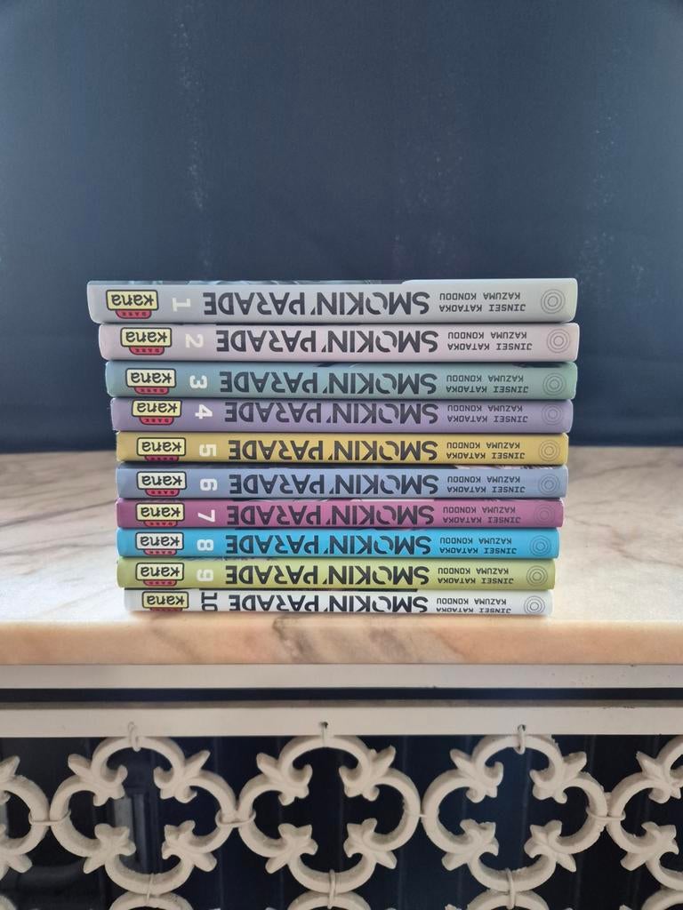 Manga Smokin Parade Intégrale 10 tomes, Enlèvement