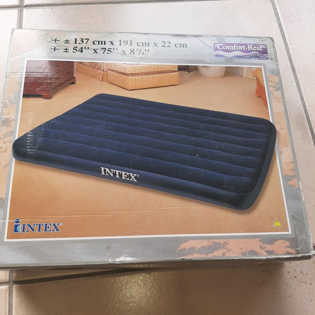 Intex kampeermatras (Nieuwstaat), Ophalen