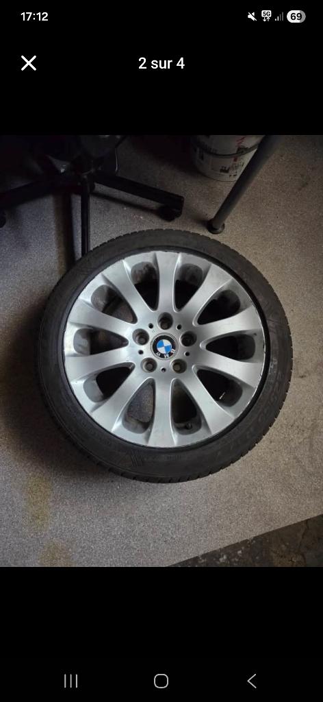 Jante bmw 17pouces 5x120, Autos : Pièces & Accessoires, Pneus & Jantes, Enlèvement, 17 pouces, Pneus été, Pneus et Jantes