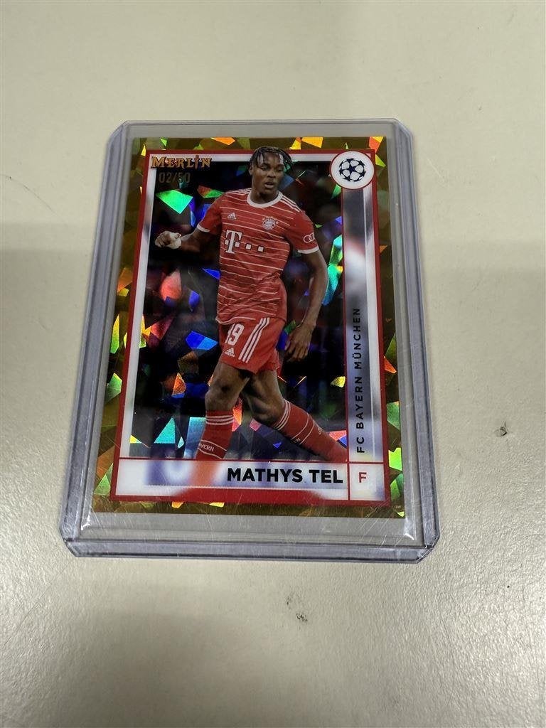 Mathys Tel 2022-23 Topps Merlin - Bayern Munchen, Verzamelen, Ophalen of Verzenden, Nieuw