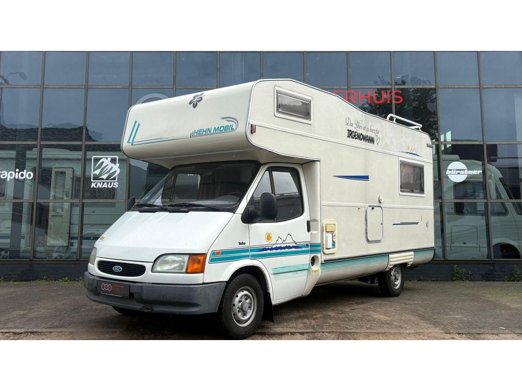 Hehn Mobil 2.5,Rondzit,Dinette, Ford transit, Caravanes & Camping, Camping-cars, Entreprise, jusqu'à 4, Alcôve, Ford, Diesel, Boîte manuelle