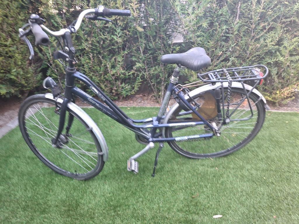 Fiets, Fietsen en Brommers, Fietsen | Dames | Damesfietsen, Gebruikt, Velgrem, Versnellingen, Ophalen