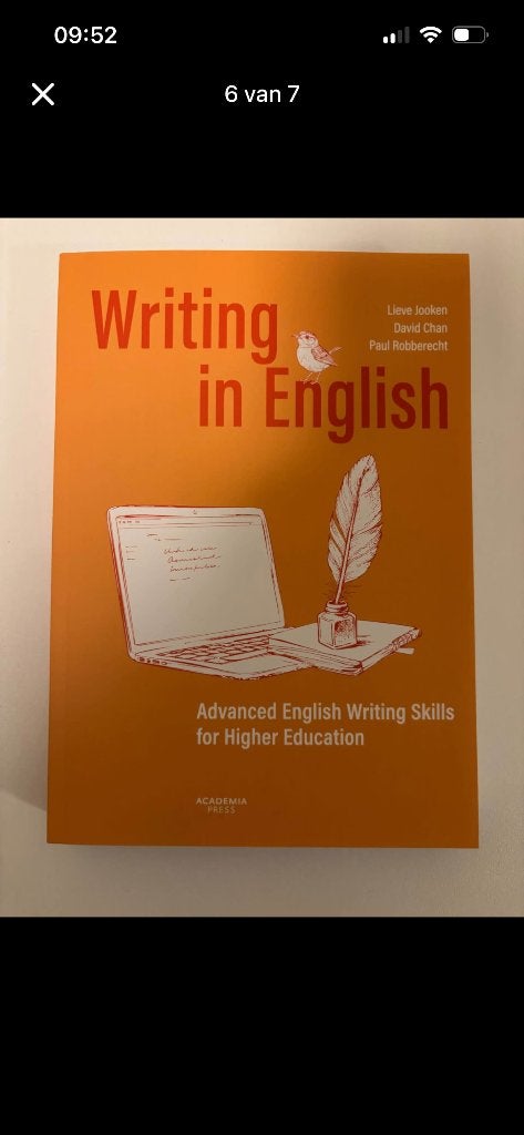 Writing in English, Boeken, Ophalen, Nieuw, Overige niveaus, Engels
