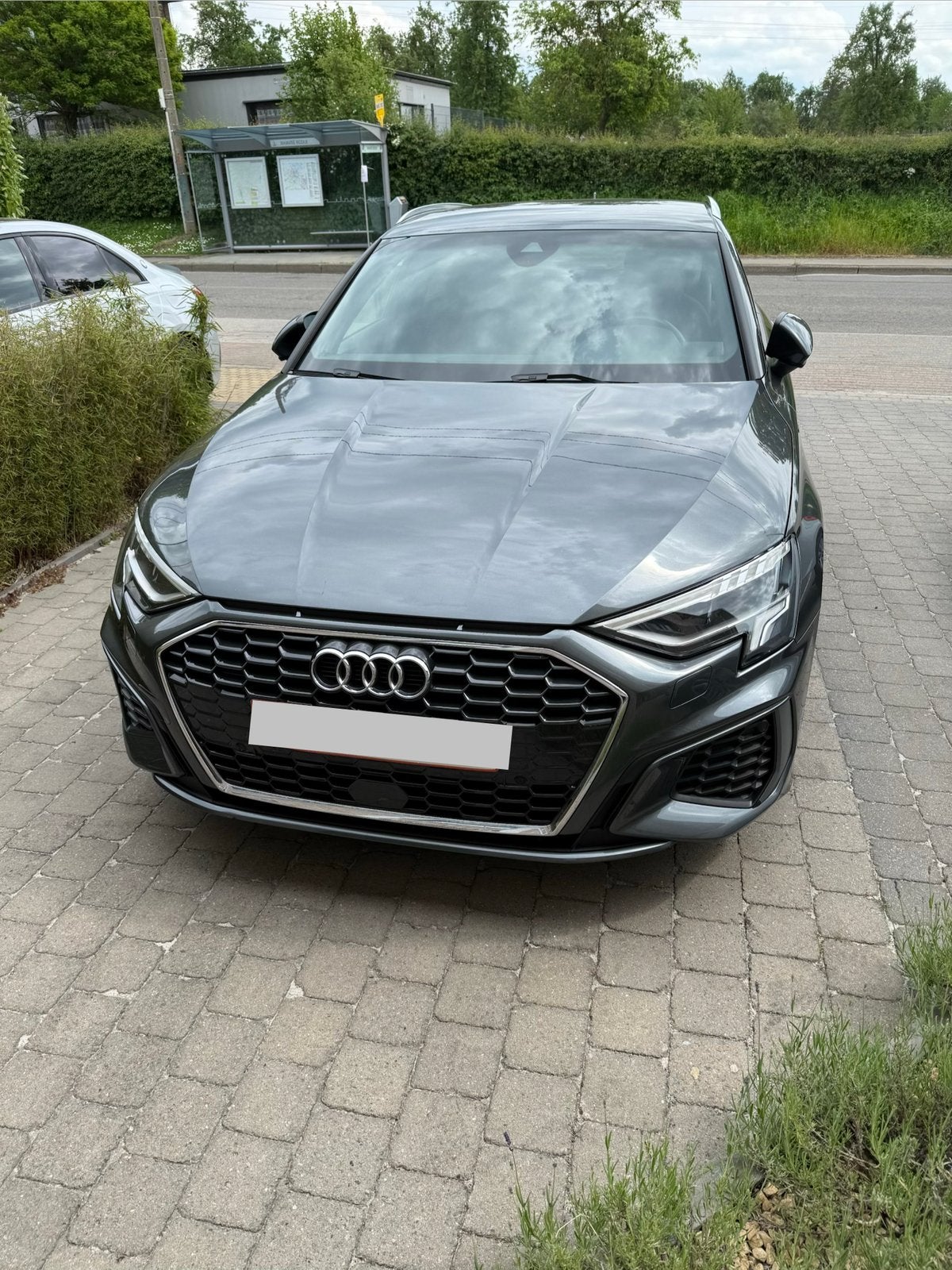 Audi A3 30 TDI S-Line 115000km, Argent ou Gris, Boîte manuelle, 5 portes, Commande vocale