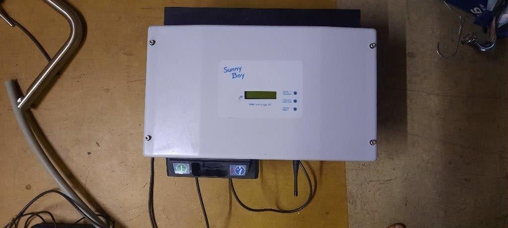 omvormer SMA Sunny Boy SB2100TL, Ophalen, Gebruikt, Compleet systeem, 200 wattpiek of meer