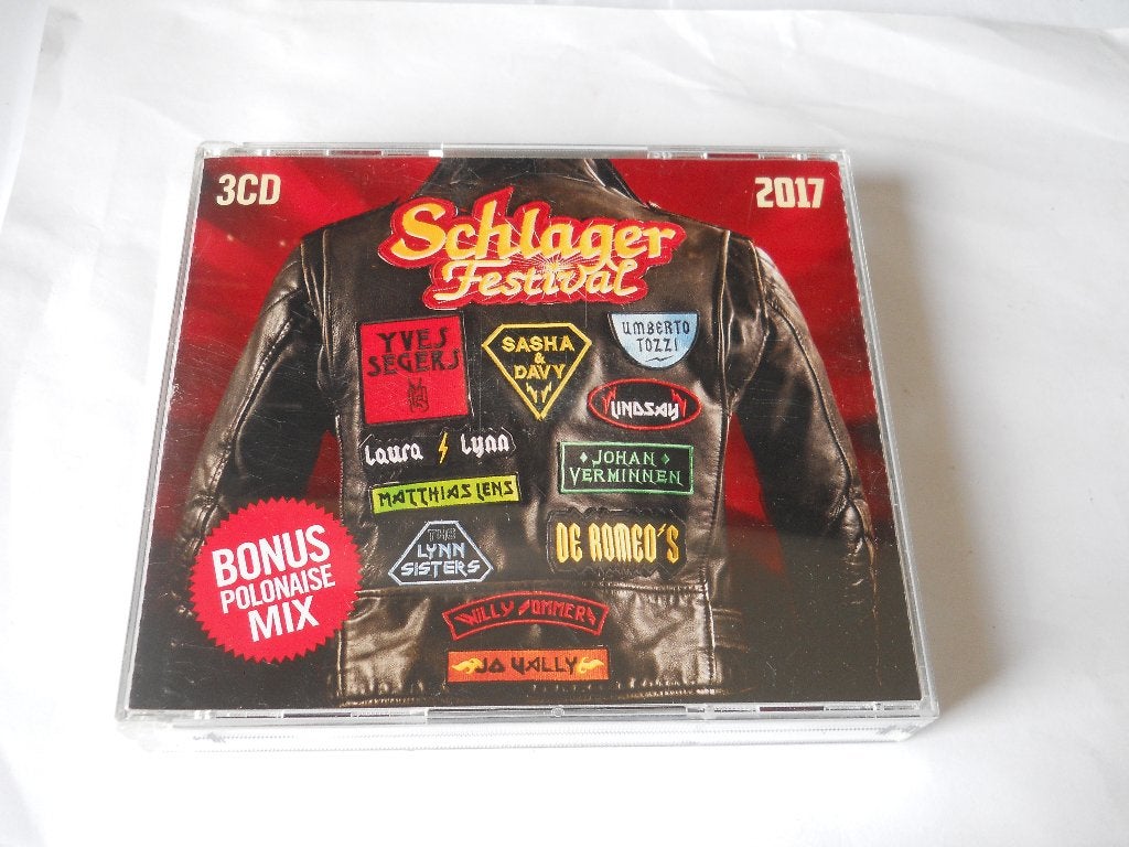 3 CD BOX - SCHLAGERFESTIVAL 2017, CD & DVD, CD | Chansons populaires, Enlèvement ou Envoi, Premier pressage, En néerlandais, Comme neuf