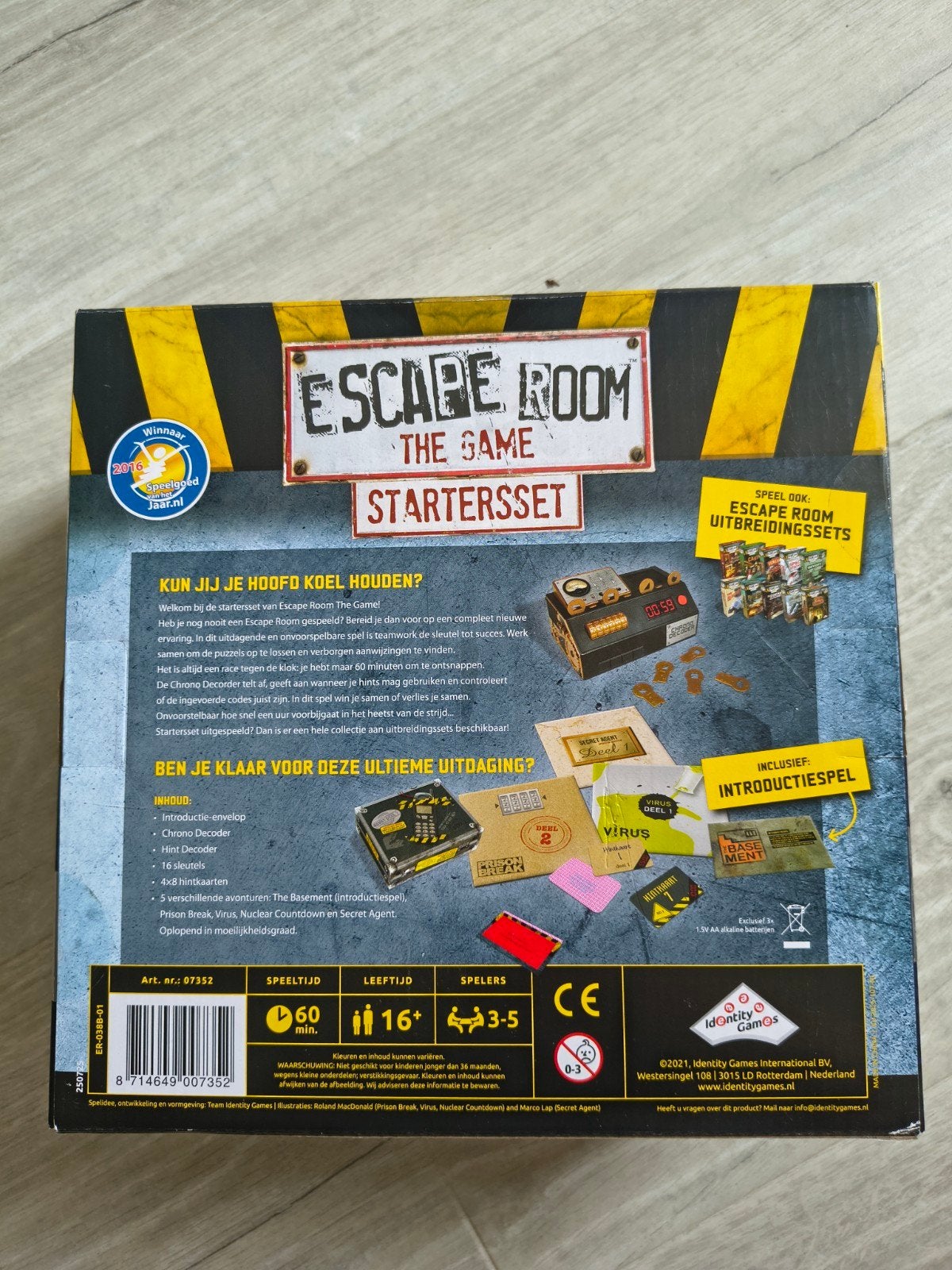 Escape room: the game, startersset, Hobby en Vrije tijd, Ophalen