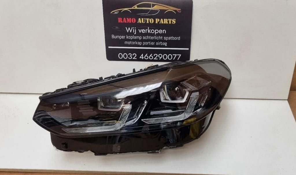 LED Koplamp BMW X3 G01 X4 G02 LCI SHADOWLINE 5A29231-08, Gebruikt, -, -, Ophalen of Verzenden