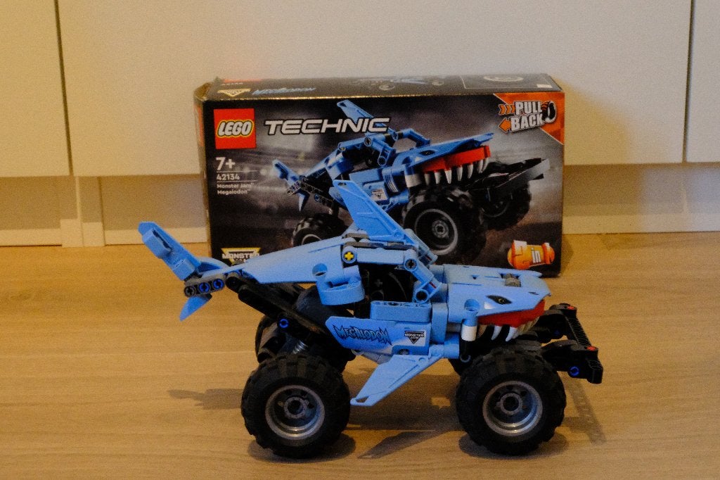 LEGO Technic Monster Jam Megalodon 42134, Kinderen en Baby's, Gebruikt, Lego, Inclusief instructies, Ophalen of Verzenden